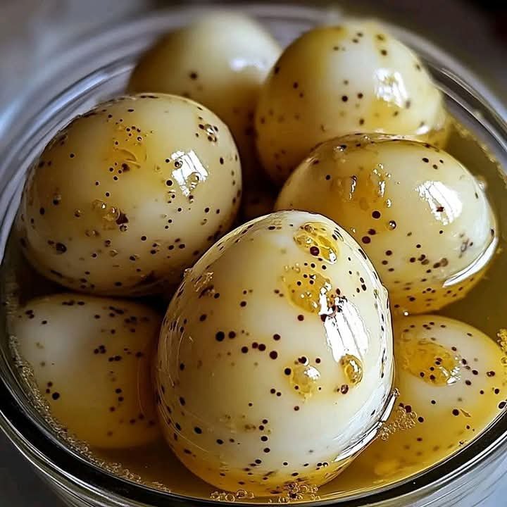 Mustard Pickled Eggs