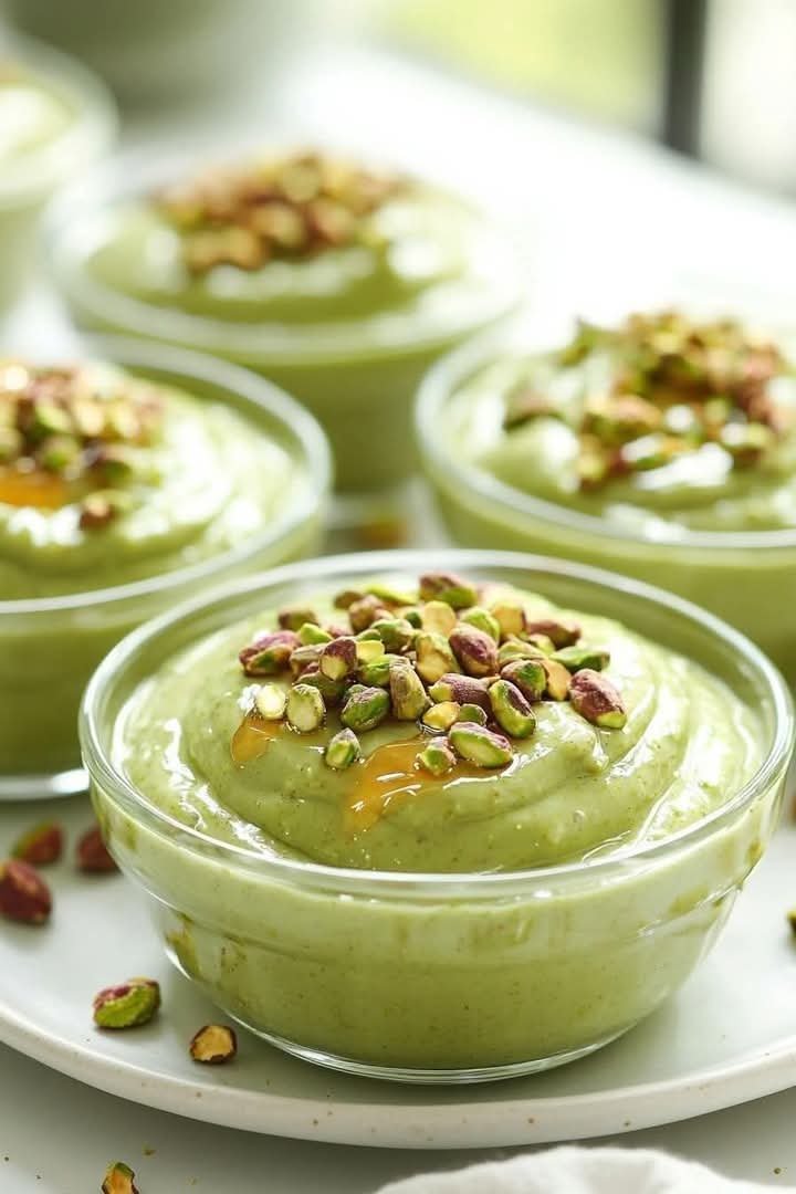 Pistachio Protein Pudding – smooth, creamy, and packed with nutty goodness