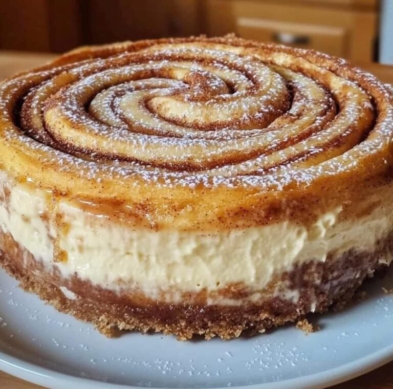 Cinnamon Roll Cheesecake 🍰 – UPDATE