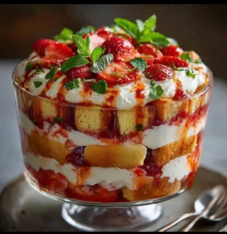 heesecake Trifle! It’s creamy, dreamy, and absolutely divine