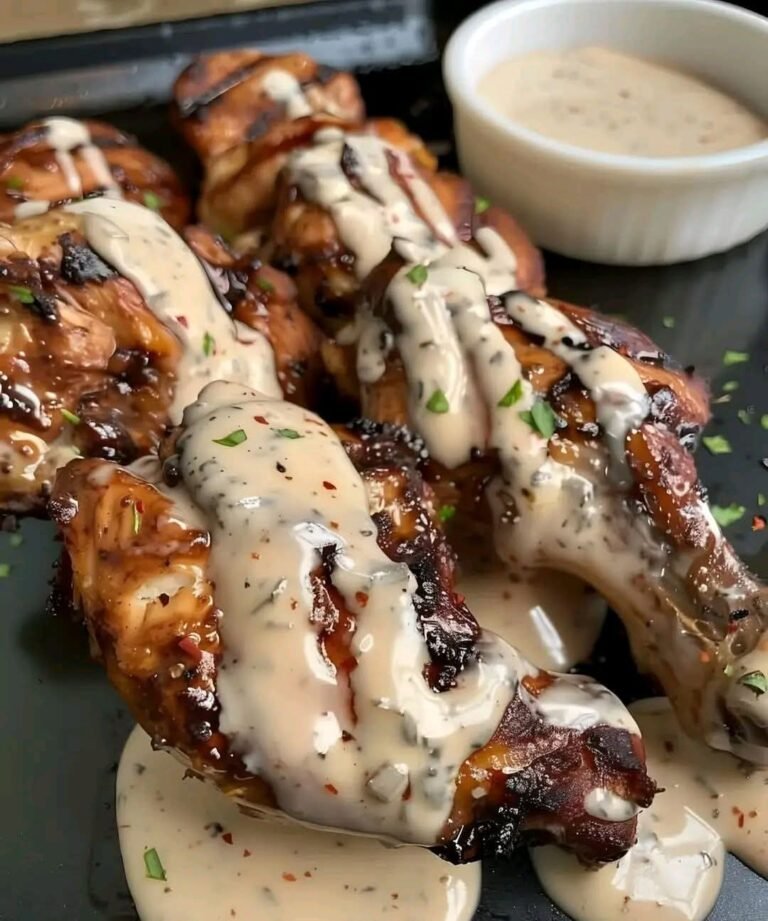 Cajun Grilled Chicken with Alabama White Sauce