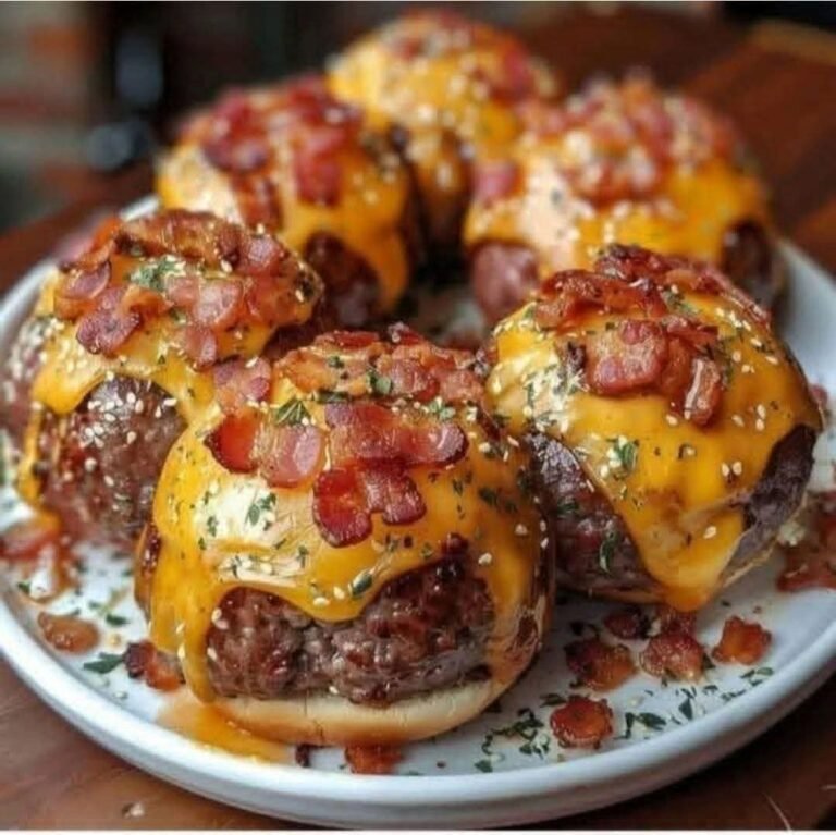 Savory Bacon Cheeseburger Bites