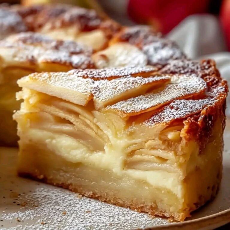 Apfelkuchen Deluxe: Creamy German Apple Tart